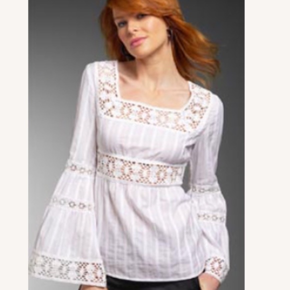 michael kors crochet tunic